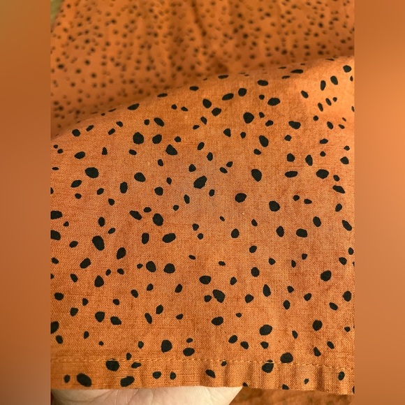 H&M Casual Orange and Black Dress with Spaghetti Straps - Picture 3 of 8